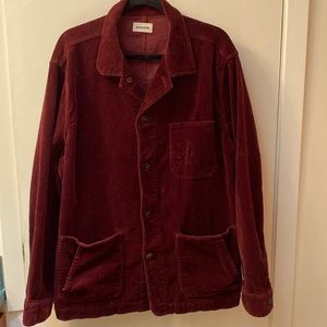 Taylor Stitch Men’s Corduroy Shirt Jacket-Size 46